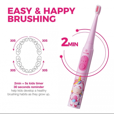 Vekkia Elektirikli �ocuk ��in Di� F�r�as� Set (Unicorn)