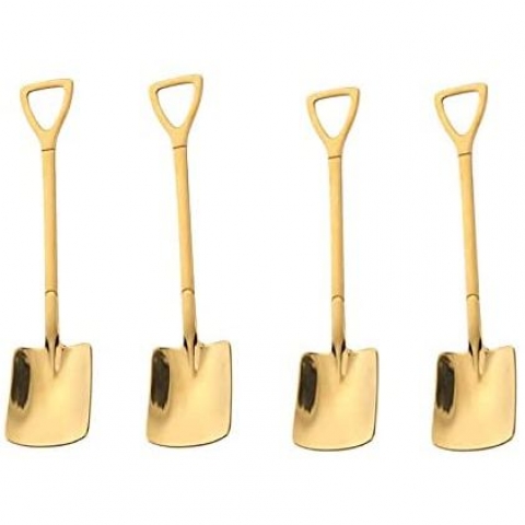 wjq&linyuzi 4'l� K�rek �eklinde Paslanmaz �elik Ka��k(Gold)