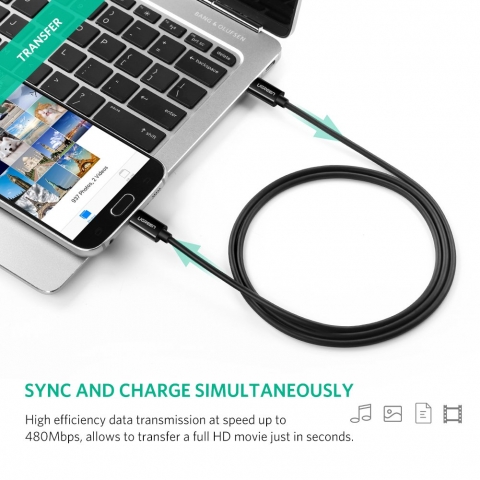 UGREEN USB C to Micro USB Kablo (1M)