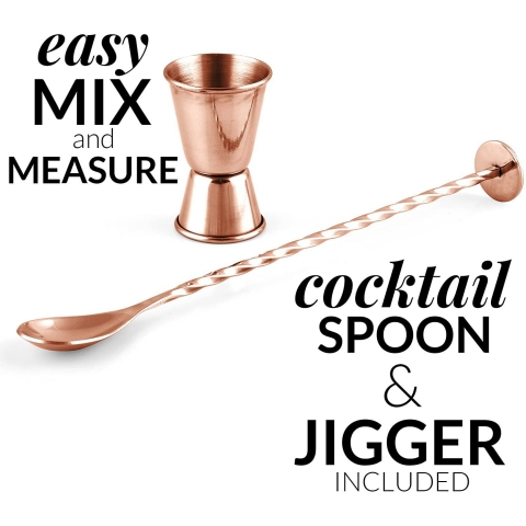 Zulay Kitchen 3 Para Paslanmaz elik Shaker Seti(Rose Gold)