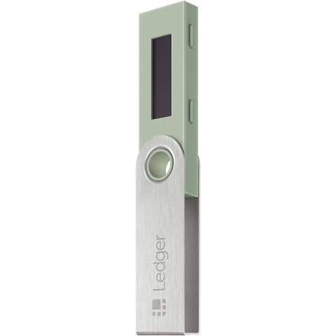 Ledger Nano S Kripto Bitcoin Para Czdan (Cold Wallet)(Yeil)