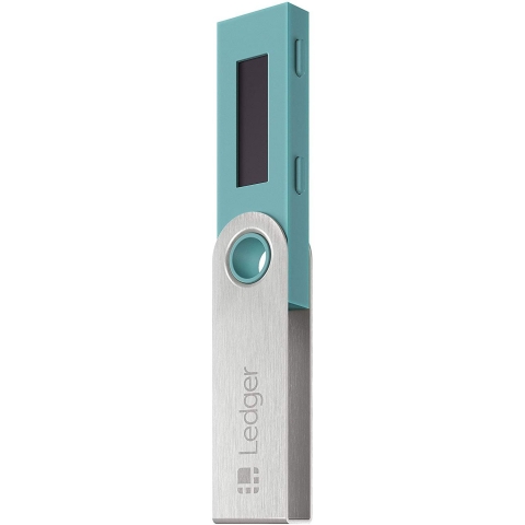Ledger Nano S Kripto Bitcoin Para C�zdan� (Cold Wallet)(Mavi)