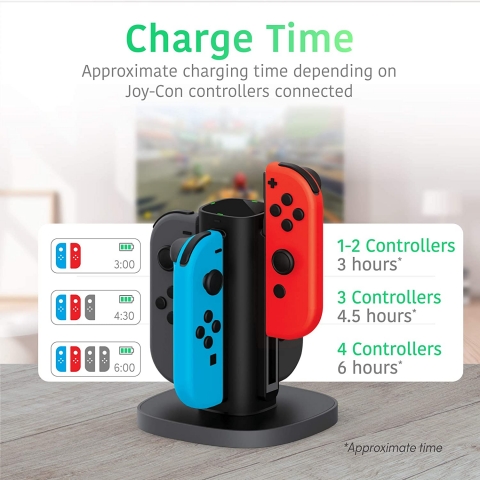 TALK WORKS Nintendo Switch in Joy Con 4l arj stasyonu