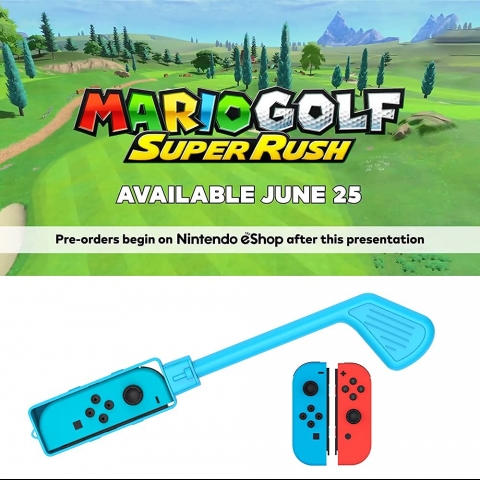 PONATTENO Nintendo Switch in Mario Golf (2 adet)