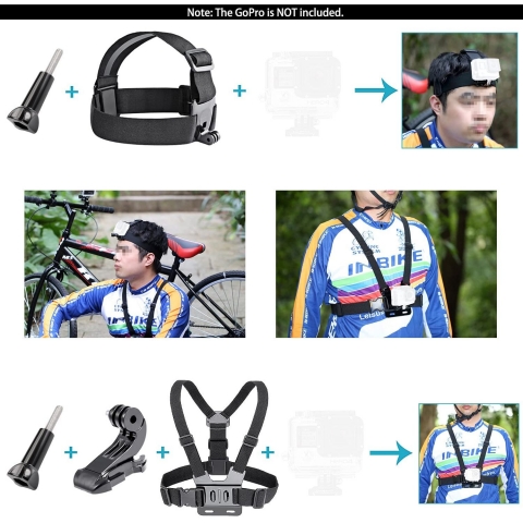 Neewer 50 Para GoPro 12/11/10/9 Aksesuar Seti