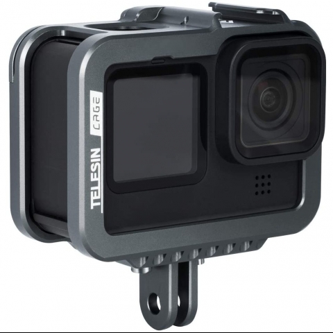 TELESIN GoPro Hero 10 in Aluminyum Koruyucu Monte Klf