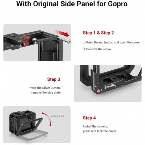 SmallRig GoPro Hero10 K�l�f