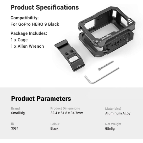 SmallRig GoPro Hero10 K�l�f