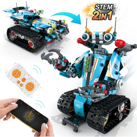 PANLOS STEM Robotik Kodlama Seti (Mavi)