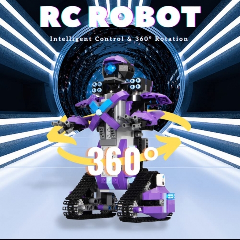 eirix STEM Robotik Kodlama Seti (Mor)
