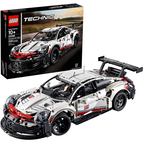 LEGO Technic Porsche 911 RSR 42096 Race Car (1580 Para - 10 Ya)