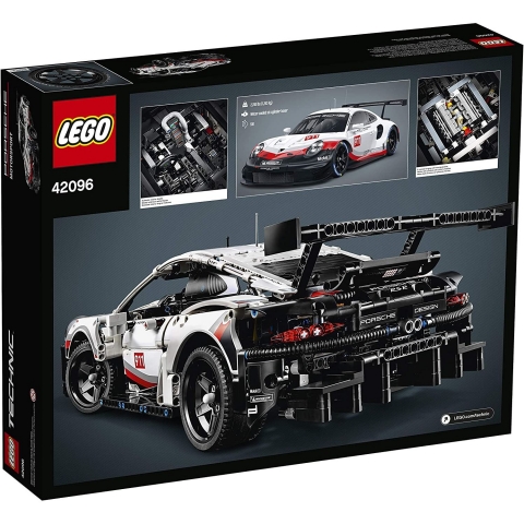 LEGO Technic Porsche 911 RSR 42096 Race Car (1580 Para - 10 Ya)