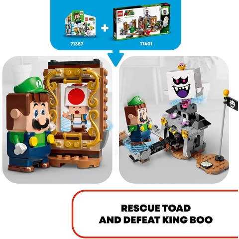 LEGO Super Mario Luigis Mansion Haunt-and-Seek Expansion 71401