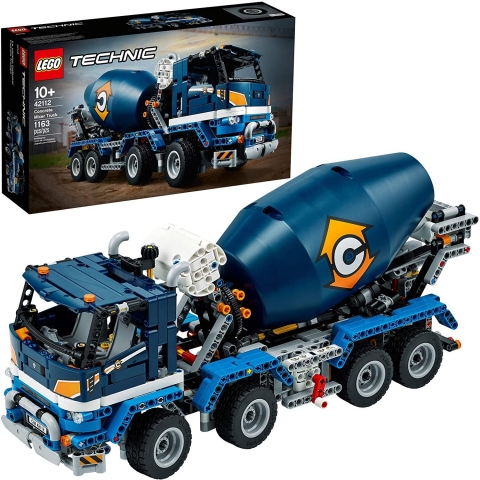 LEGO Technic Concrete Mixer Truck 42112 (1163 Para - 10 Ya)