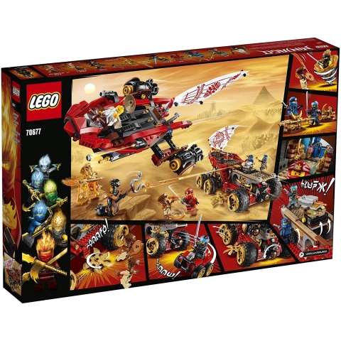 LEGO NINJAGO Land Bounty 70677 (1178 Para - 9 Ya)