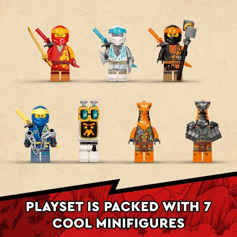 LEGO NINJAGO Ninja Ultra Combo Mech 71765 (1104 Para - 9 Ya)