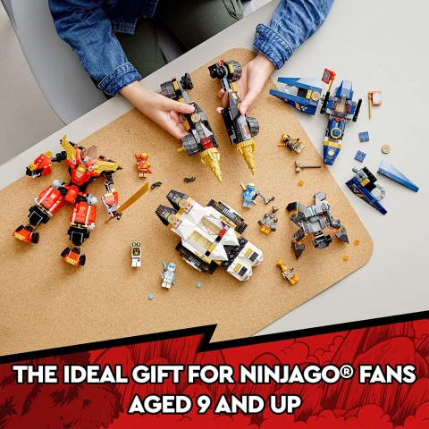 LEGO NINJAGO Ninja Ultra Combo Mech 71765 (1104 Para - 9 Ya)