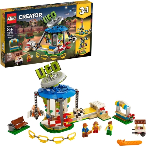 LEGO Creator 3in1 Fairground Carousel 31095 (595 Para - 8 Ya)