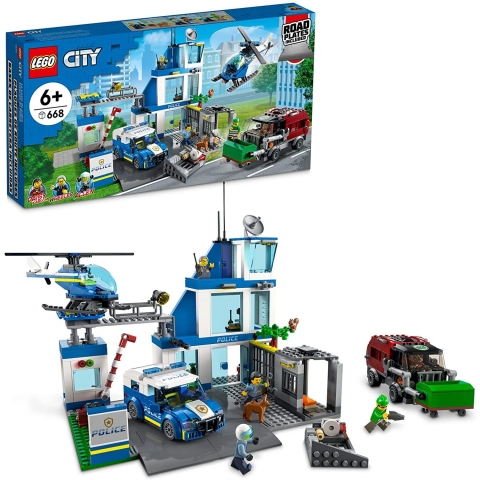 LEGO City Police Station 60316 (668 Para - 6 Ya)