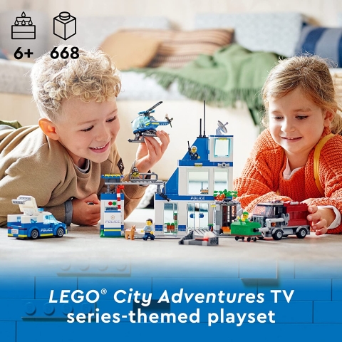 LEGO City Police Station 60316 (668 Para - 6 Ya)