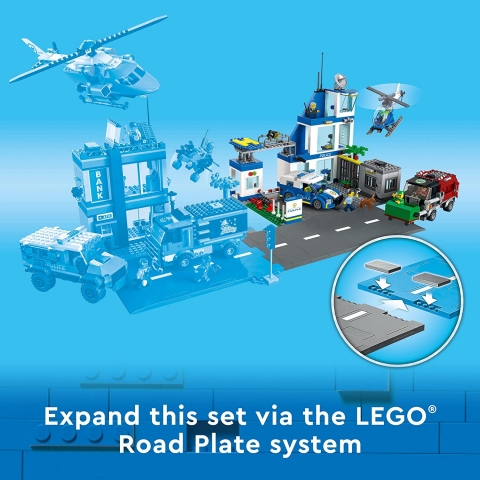 LEGO City Police Station 60316 (668 Para - 6 Ya)