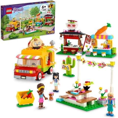LEGO Friends Street Food Market 41701 (592 Para - 6 Ya)