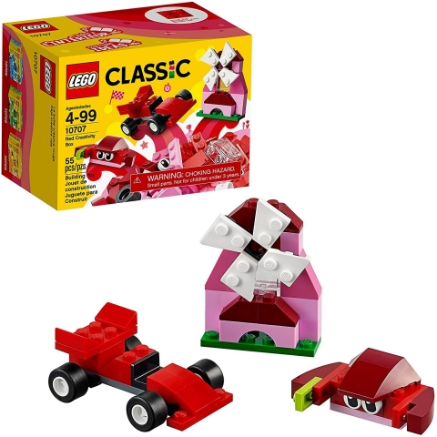 LEGO Classic Red Creativity Box 10707 (55 Par�a - 4 Ya�)