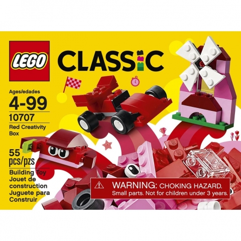 LEGO Classic Red Creativity Box 10707 (55 Par�a - 4 Ya�)