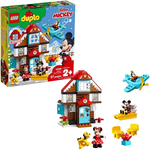 LEGO DUPLO Disney Mickey's Vacation House 10889 (57 Para)