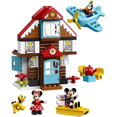 LEGO DUPLO Disney Mickey's Vacation House 10889 (57 Para)