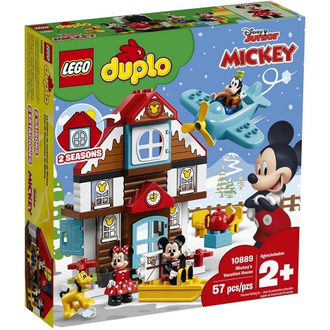 LEGO DUPLO Disney Mickey's Vacation House 10889 (57 Para)