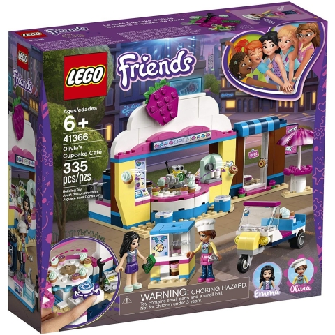 LEGO Friends Olivia's Cupcake Caf 41366 (335 Para - 6 Ya)