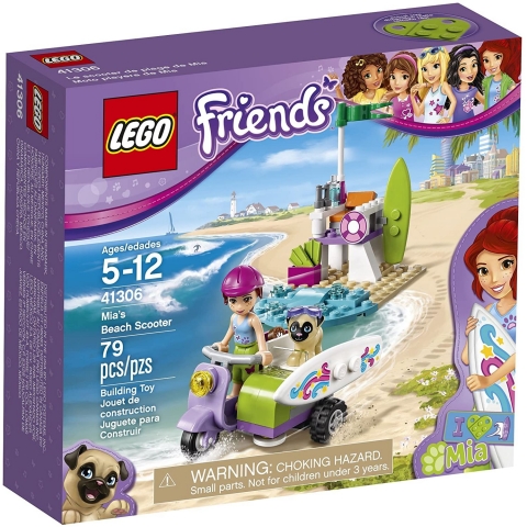 LEGO Friends Mia's Beach Scooter 41306 (79 Para - 5 Ya)