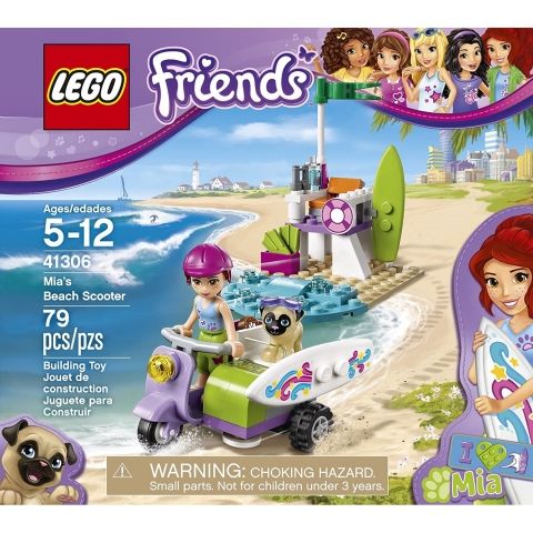 LEGO Friends Mia's Beach Scooter 41306 (79 Para - 5 Ya)