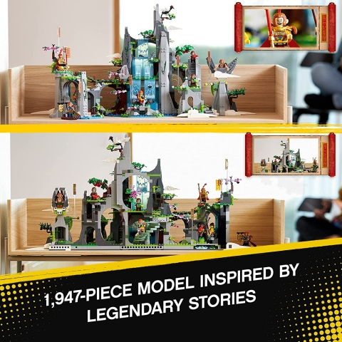 LEGO Monkie Kid The Legendary Flower Fruit Mountain 80024