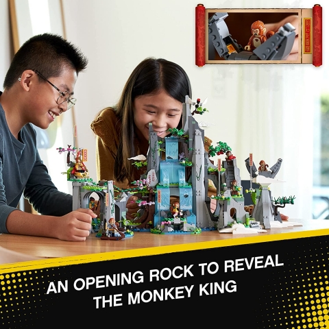 LEGO Monkie Kid The Legendary Flower Fruit Mountain 80024