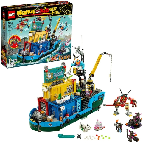 LEGO Monkie Kid: Monkie Kids Team Secret HQ 80013 (1959 Para)