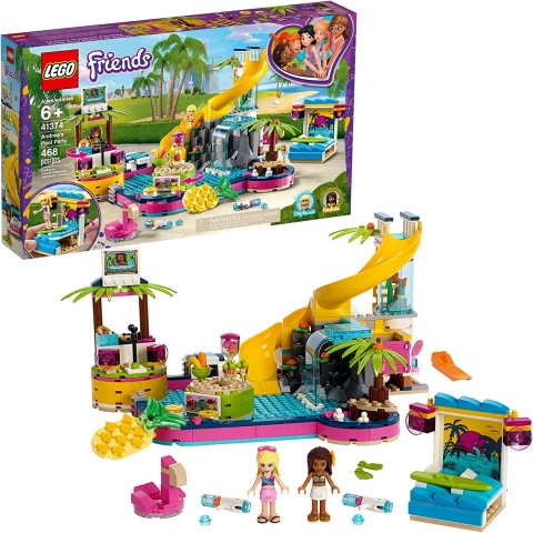 LEGO Friends Andrea's Pool Party 41374 (468 Para - 6 Ya)