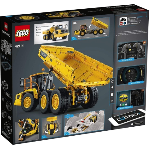LEGO Technic 6x6 Volvo Articulated Hauler 42114 (2193 Para)
