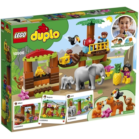 LEGO DUPLO Town Tropical Island 10906 (73 Para - 2 Ya)
