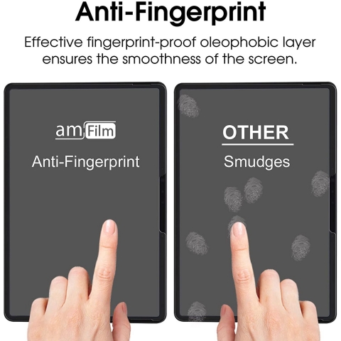 amFilm Microsoft Surface Pro 8/9 Temperli Cam Ekran Koruyucu (2Adet)