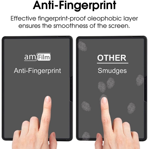 amFilm Microsoft Surface Pro 8/9 Temperli Cam Ekran Koruyucu (2Adet)