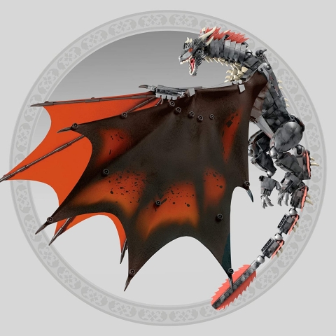 Mega Construx Game of Thrones Daenerys and Drogon (735 Para)