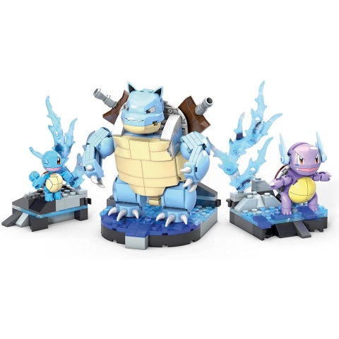 Mega Construx Pokmon Squirtle Evolution Set (379 Para)