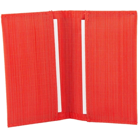 Allett RFID Korumal� Erkek Nylon Kartl�k (K�rm�z�)