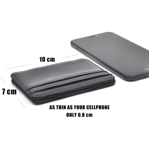 Generic RFID Korumal� Erkek Deri Kartl�k (Siyah)