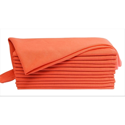 Ramanta Home 19x19 Turuncu Kuma� Pe�ete (12 Adet)