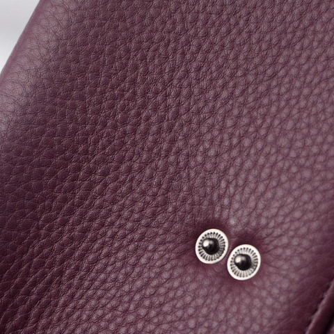 Bveyzi RFID Korumal� Kad�n Deri C�zdan (Mor)