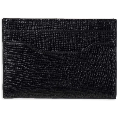 Calvin Klein RFID Korumal Erkek Deri Czdan (Siyah)(2 Adet)