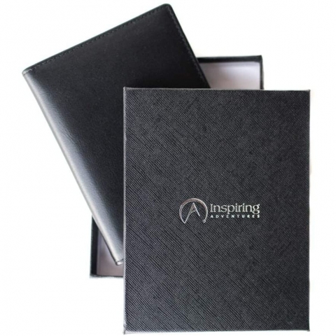 Inspiring Adventures RFID Korumal� Erkek Deri C�zdan (Siyah)